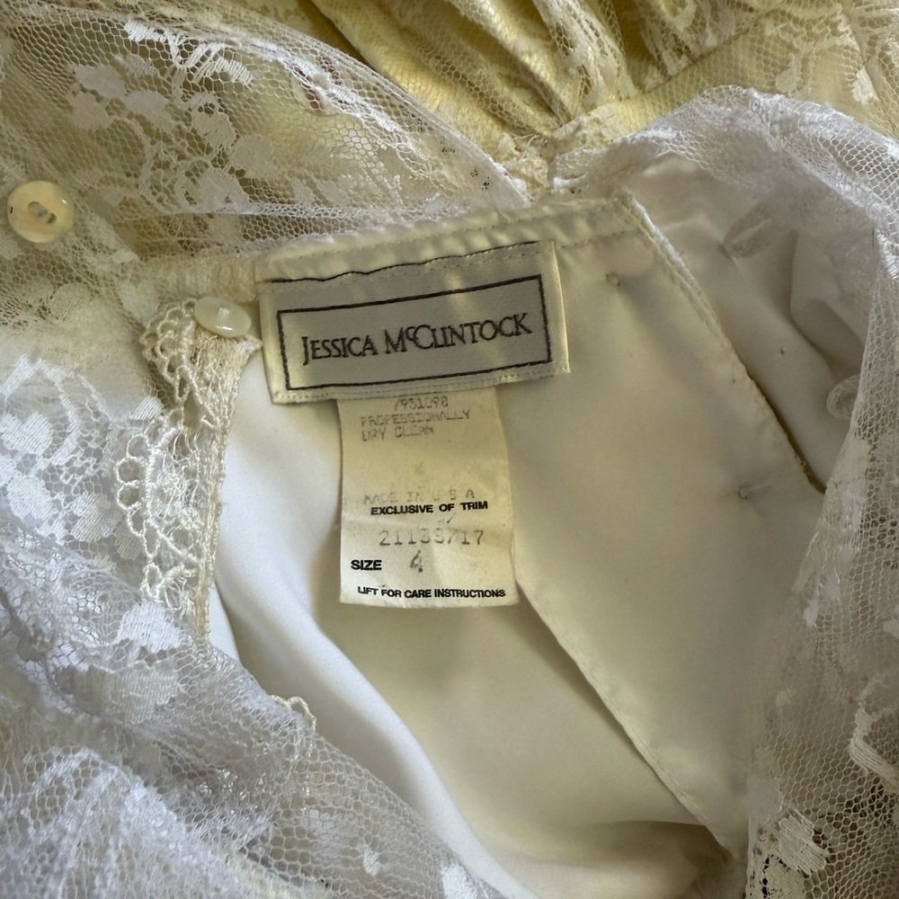 Jessica McClintock Lace Dress - Picture 11 of 15